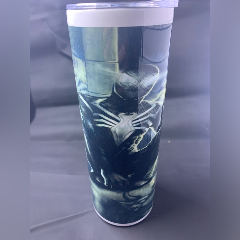 Spider-Man and Venom tumbler